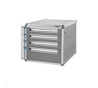 - Armoire de bureau à verrouillage avec verrou en métal à 7 tiroirs - Armoire de rangement de données en alliage d'aluminium - Bureau sans assemblage - Bureau pour rangement familial - Bureau d'étude