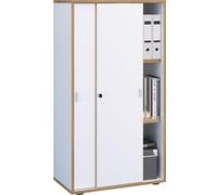 Armoire de bureau Armoire à dossiers Portes coulissantes Salia 3x