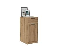 vidaXL Armoire de bureau chêne artisanal 33x50x75 cm Bois d'ingénierie