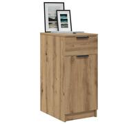vidaXL – Armoire de bureau Gris Béton 33,5x50x75 cm Bois d'ingénierie