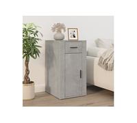 Armoire de Bureau 40x49x75 cm Bois d'Ingénierie Rangement Multicolore vidaXL