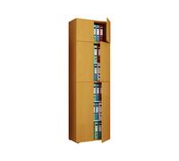 Armoire de bureau Lona (portes coulissantes, imitation hêtre, XXL)
