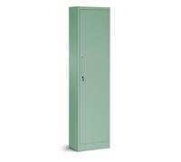 Armoire de Bureau Métallique 4 Etagères Tôle d'acier Verrouillable 185x45x40 cm
