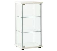 Armoire de bureau ouverte pour entreprise, bureau, école, salon, chambre à coucher, verre trempé blanc