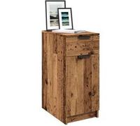 vidaXL Armoire de bureau Vieux bois 33x50x75 cm bois d'ingénierie