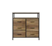 Armoire de chambre à coucher avec tiroirs en bois pour la maison, la cuisine, la chambre à coucher, le salon, les tiroirs de couloir