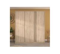 Armoire de chambre Chene 3 portes 185 52 203 cm PARISOT G