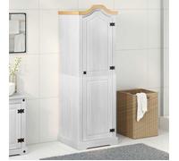 Armoire de chambre Vidaxl Armoires avec étagère Blanc 55 x 52 x 170 cm Pin massif