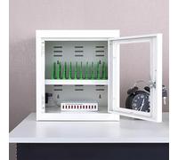 Armoire de charge mobile 6 à 60 emplacements pour smartphone - Station de charge rechargeable pour téléphone portable - Station de charge pour salle de conférence d'entreprise, protection contre la