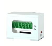 Armoire de charge sécurisée à support mural de 12 baies, casier-téléphone durable en aluminium avec port USB-C, charge rapide sûre pour les bureaux Gyms d'écoles, boîtier de stockage de dispositifs mo