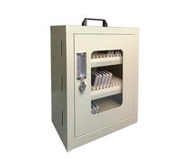 Armoire de chargement centralisée en acier pour téléphone, pour l'école, les salles de t les bureaux. Nizer sécurisé pour les statistiques de charge électroniques.