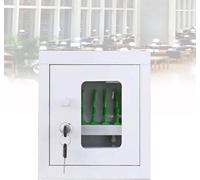 Armoire de chargement mobile avec serrure et plusieurs étagères pour un rangement sécurisé des appareils dans les salles de classe