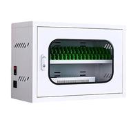 Armoire de chargement mobile rechargeable avec roues et serrure à combinaison, 12 à 60 ports pour une gestion sécurisée des appareils dans les écoles, les églises, les aéroports - Station de charge