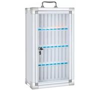 Armoire de chargement multi-emplacements pour téléphone portable - Station de verrouillage sécurisée pour salles de ureaux et usines - Accès facile et solution de rangement organisée