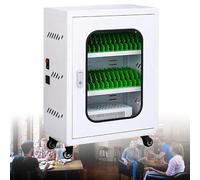 Armoire de chargement portable avec interfaces USB, 12 emplacements pour un chargement sécurisé de téléphone portable dans les écoles, les entreprises et les espaces publics