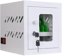 Armoire de chargement portable for téléphone portable 6 à 60 emplacements, station de chargement USB for téléphone portable avec roulettes verrouillables, for étudiants et touristes.(6Slots)