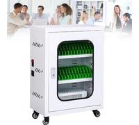 Armoire de chargement pour tablette avec porte sécurisée et ventilateur de refroidissement pour le stockage et la gestion des appareils