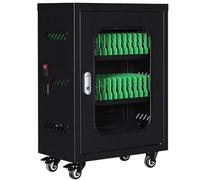 Armoire de chargement USB mobile pour un rangement sécurisé du téléphone, peut accueillir 30 à 60 appareils, idéal pour les bureaux et les salles de classe, solutions de charge organisées