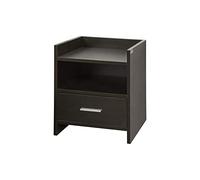 Armoire de chevet en bois massif étagère à livres Table de chevet moderne Salon Chambre à coucher Meubles Table de nuit Commode de maquillage HWC (couleur : 02) (1)