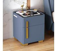 Armoire De Chevet Intelligente Et Sûre, Coffre-Fort Invisible, Chargement sans Fil, Verrouillage par Mot De Passe, Convient pour Chambre À Coucher, Salon, Bureau (C)