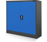 Armoire de classement anthracite-bleu 925x90x40