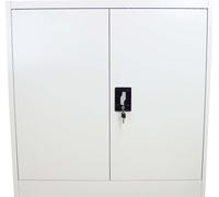 Armoire de classement Armoire de rangement en acier Armoire de bureau Meuble de bureau 90cm (H) x 90cm
