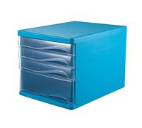 Armoire de classement de bureau Trieur de tiroir de rangement de données Tiroir de rangement de bureau Confidentialité Organisateur de tiroir de bureau (Design : 4 couches) (couleur : B1)