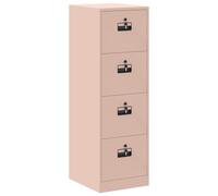 Armoire de classement en acier laminé à froid avec 8 tiroirs et serrures à came, 44 x 50 x 139 cm, cadre en métal, pour bureau et salon, peu encombrant, antirouille, système de rangement moderne