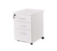 Armoire de classement mobile en bois massif - Rangement moderne au sol avec tiroirs pour bureau et salle d'étude - Armoire basse polyvalente pour une niisation efficace