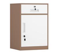 Armoire de classement verticale verrouillable pour imprimante, solution de rangement durable pour bureau et maison, hauteur 65 cm/85 cm, tiroirs sécurisés pour une gestion organisée des documents
