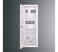 Armoire de comptage - Boîte à fusibles - Montage en saillie - 1 phase 14 - IP30 m - Fenêtre