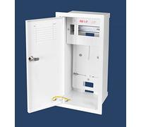 Armoire de compteur 1 x 1 phase compteur et 6 fusibles Boîte de sécurité en acier galvanisé
