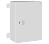 Vidaxl Armoire De Contrôle Ip65 Étanche Grise 25x13x33 Cm En Plastique Abs