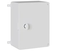 Armoire de contrôle moderne - vidaXL - Gris - Plastic ABS - 21x13x28 cm - 1,3 kg - Utilisation intérieure et extérieure