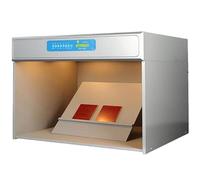 Armoire de correspondance de couleurs, armoire de correspondance de lumière de couleur 6 sources de lumière : D65 Tl84 Uv F Cwf U30armoire d'évaluation tissu textile vêtements outil de dispositif d'ar