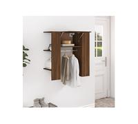 Armoire de couloir Chêne marron 97,5x37x99 cm Bois d'ingénierie820516