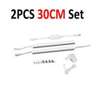 Armoire de cuisine ampoule Led lampe intelligente Tuya WIFI Assistant à domicile Compatible Alexa Google Dimmable Bar lumières 30cm 40cm 50cm - Type 2PCS 30CM Set-Warm White