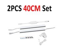 Armoire de cuisine ampoule Led lampe intelligente Tuya WIFI Assistant à domicile Compatible Alexa Google Dimmable Bar lumières 30cm 40cm 50cm - Type 2PCS 40CM Set-Warm White