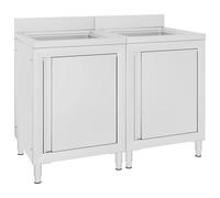 Armoire de Cuisine Commerciale avec Egouttoir Acier Inoxydable Garage vidaXL