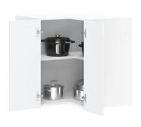 Armoire de cuisine Kalmar noir bois d'ingénierie meuble bas d'évier vidaXL