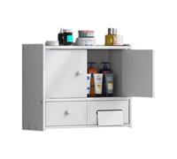 Armoire de cuisine murale moderne pour rangement, 45 x 18 x 42 cm, idéale pour salle de bain et chambre à coucher, design élégant, nizer peu encombrant, parfait pour une décoration d'intérieur