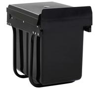 Armoire de Cuisine Poubelle Pull-out sous-Cabinet Gestion des Déchets Soft-Close 20 L