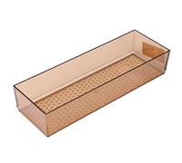 Armoire de cuisine tiroir organisateur plateau à couverts cuillère couteau fourchette séparation boîte de rangement plateau de rangement pour le maquillage, bijoux, ustensiles dans la chambre (L)