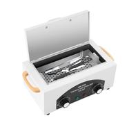 Armoire de désinfection professionnelle 220 ℃ pour manucure et barbier - Boîte de nettoyage à haute température en métal - Stérilisateur d'outils pour SPA, salon, barbier