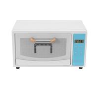 Armoire de désinfection UV, boîte de désinfection, stérilisateur multifonctionnel, appareil de désinfection UV pour biberons, jouets, vaisselle, serviettes (blanc et bleu)