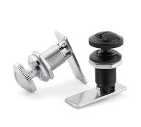 Armoire de distribution d'alimentation for châssis MS803, petit interrupteur circulaire rotatif à verrouillage cylindrique, 1 pièce(Silver)