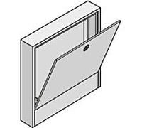 Armoire de distribution en saillie Uponor Vario 1045480 AP3, 1000 mm, revêtement en poudre, tôle d'acier galvanisée