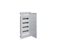 Hager – Tableau de distribution encastré Volta VU48NC 4x12 PLE IP30 Classe II, porte en tôle d'acier