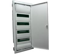 Armoire de distribution encastrée 4 rangées