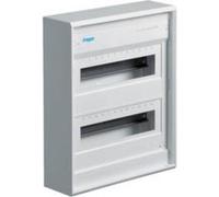 Armoire de distribution montage apparent (en saillie) Hager VA24CN Nombre de divisions = 24 Nbr de rangées = 2